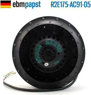 Original authentic German ebmpapst fan R2E175-AC91-05 65W turbo centrifugal fan Original authentic German ebmpapst fan R2E175-AC91-05 65W turbo centrifugal fan