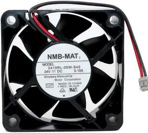 2410RL-05W-S40 NMB-MAT 24V 0.10A 6025 6cm 2-wire inverter cooling fan