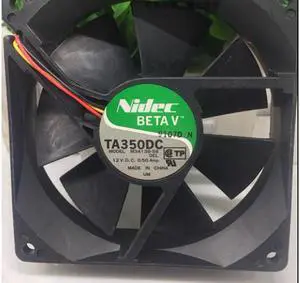 Original Nidec TA350DC M34138-58 12V 0.50A 90X90X25MM cooling fan