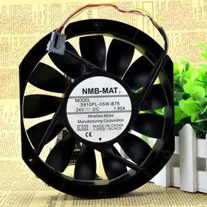 Brand new original NMB 5910PL-05W-B76 24V 1.95A 17025 HP server cooling axial fan