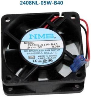 NMB 6020 24V 0.08A 6cm Inverter fan 2408NL-05W-B40