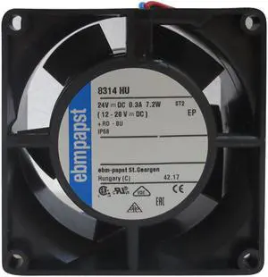 8314HU New German ebmpapst fan 8032 24V 6W 8cm Inverter cooling fan