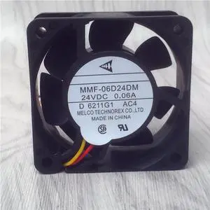 New Mitsubishi MMF-06D24DM-AC4 24V 0.06A cooling fan