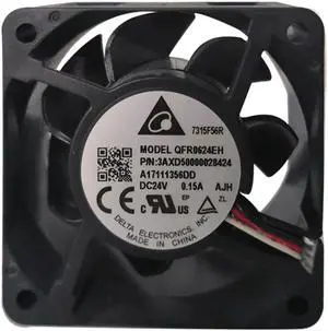 QFR0624EH brand new genuine Delta 6025 24V 0.15A 6CM / cm inverter fan 3AXD50000028424