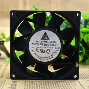 Delta PFB0924GHE 24V 0.76A ABB ACS510 / 550 inverter fan 9238 9CM