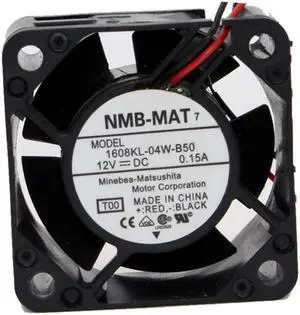 1608KL-04W-B50 B59 NMB 4020 12V 0.15A 4cm high air volume double ball fan