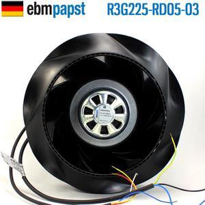 Original ebmpapst R3G225-RD05-03 AC220V EC Extraordinary Curve Air Purifier Fan