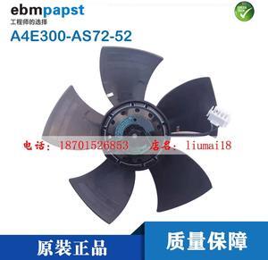 Brand new original German ebmpapst fan A4E300-AS72-52 A4E300-AS72-07 230V cold storage refrigeration fan