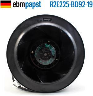 R2E225-BD92-19 genuine ebmpapst 230V 200W ABB inverter centrifugal fan
