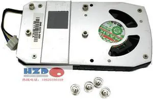 For graphics card cooler MGT5012XB-W10 radiat 1U 4-wire 4-pin