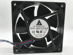 DELTA Delta AFB1212HHE 12V 12CM 12038 0.70A speed / alarm cooling fan