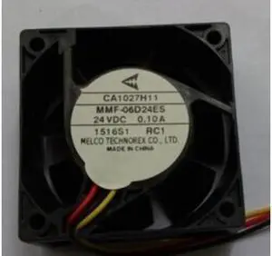 New Mitsubishi MMF-06D24ES-RC1 24V 0.1A cooling fan New Mitsubishi MMF-06D24ES-RC1 24V 0.1A cooling fan