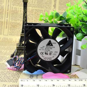 AFC0912DE Original Delta 9038 12V 0.5A 2.5A 4-Wire Double Ball 9CM Violent Fan