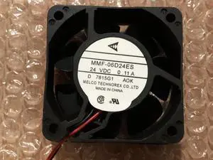 New Mitsubishi MMF-06D24ES-AOK 24V 0.11A cooling fan