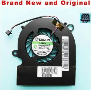 New Original CPU fan for HP 5310 5310m laptop CPU cooling fan cooler 581087-001 GB0506PDV1-A 13.V1.B4145.HF