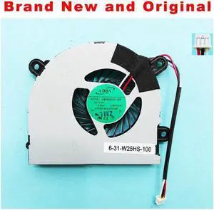 New and Original CPU fan for MSI  S6000 X600 laptop cpu cooling  fan cooler AB6505HX-J03 CWC45X 6-31-W25HS-100