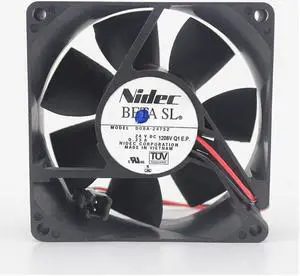80mm fan For Nidec Original D08A-24TS2 8025 24V 0.23A 8CM two line drive cooling fan 80*80*25mm