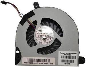 NEW for HP Elitebook 8560p 8560w 8570p HP Probook 6570B cpu cooling fan 4-wire