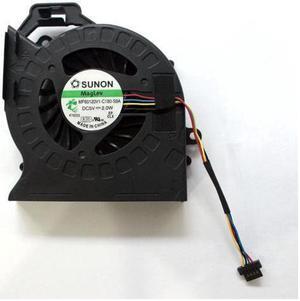 4 PIN New Laptop CPU cooling fan for HP Pavilion dv7-6001xx dv7-6070ca dv7-6113cl dv7-6123cl dv7-6135dx dv7-6143cl dv7-6153nr dv7-6154nr dv7-6156nr dv7-6157cl