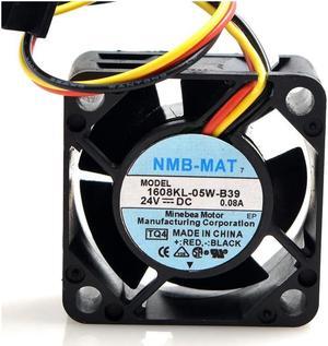For NMB 40*40*20mm 1608KL-05W-B39 4020 24V 0.07A\/0.08A For Fanuc Fan Heatsink