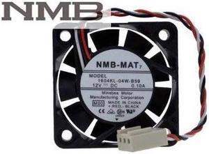For NMB 1604KL-04W-B59 40MM 4cm 4010 DC 12V 0.073A server inverter axial cooling Fans cooler blower
