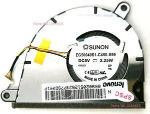 New Laptop CPU Cooling Fan for Lenovo Ideapad YOGA2 Yoga 2 13 13-IFI 13-ITH AT1380010C0 DC28000E4S0 EG50040S1-C450-S99