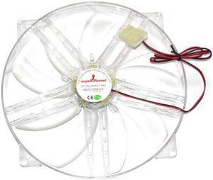 NEW MH2230M12S 220*30mm DC 12V 0.28A 2 wires 22cm Power supply case Fan with Blue LED
