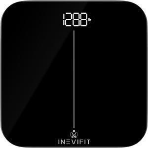 INEVIFIT Bathroom Scale, Highly Accurate Digital Body Weight Scale Up to 400lbs. Includes 5-Year Warranty