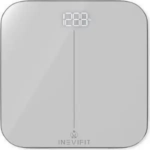 INEVIFIT Bathroom Scale, Highly Accurate Digital Body Weight Scale Up to 400lbs. Includes 5-Year Warranty