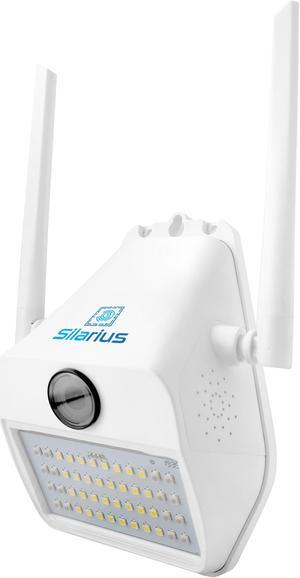 Silarius SIL-LIGHTSWIFI2MP28 WiFi, APP enabled, fixed, 2MP full HD, Alarm lights, Outdoor camera, 2-Way Audio - 2.8mm lens