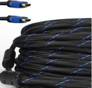 Silarius HDMI Cable (20 Feet) Ultra HDMI 2.0V Support 4K 2160P, 1080P, 3D, Audio Return and Ethernet - 1 Pack 20'