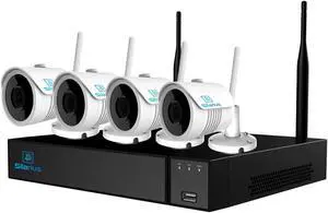 Silarius SIL-4CHNVRWIFI8MPKIT AI 4CH 8MP WiFi KIT 4K 3.6mm lens