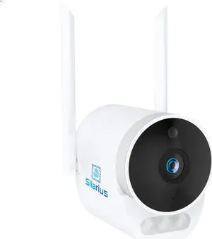 Silarius SIL-BHOMEWIFI2MP28 WiFi, APP enabeld, fixed, 2MP full HD, Alarm lights, Outdoor camera ,2-way audio - 2.8mm lens