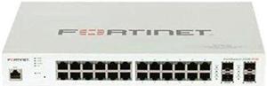 Fortinet FortiSwitch FS-224E-POE Ethernet Switch - 24 Ports