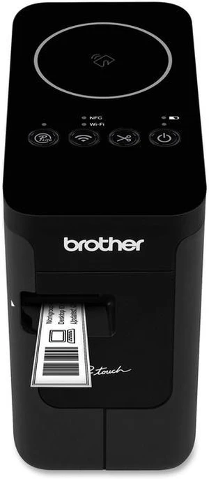 Brother P-touch, PTP750W, Wireless Label Maker, NFc connectivity, USB Interface, Mobile Device Printing, Black Brother P-touch, PTP750W, Wireless Label Maker, NFc connectivity, USB Interface, Mobile Device Printing, Black
