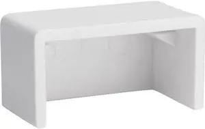Raceway End Cap, 20 Pack, White