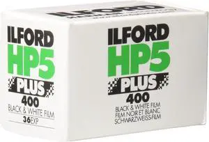 Ilford HP5 400 Plus B&W Negative Film - 135-36 (USA) per roll