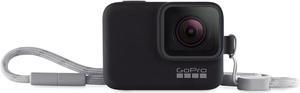 GoPro Sleeve & Lanyard for HERO6 Black, HERO5 Black & HERO (2018) Cameras, Black