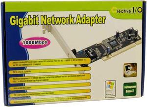SYBA PCI 32-Bit, 10/100/1000 Gigabit Network Card SY-VIA-GA