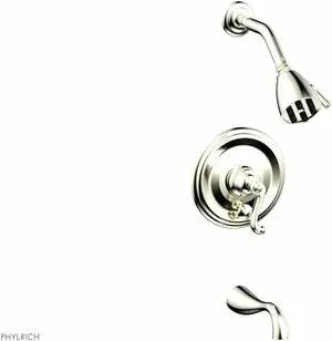 PHYLRICH REVERE & SAVANNAH Pressure Balance Tub&Shower Set DPB2102 -Satin Nickel