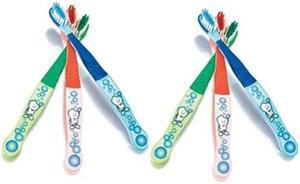 Opalescence Jr.Smilebrushes Ultradent Jr.Toothbrush Blue, Green, Red (6 Pieces)