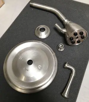 Phylrich DPB3205-015 Pressure Balance Shower Set - Satin Nickel