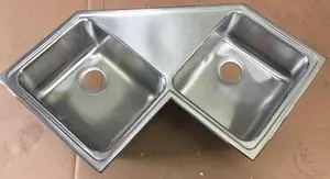 Elkay LCCR32320 Lusterstone 33 Inch Top Mount Double Bowl Stainless Steel