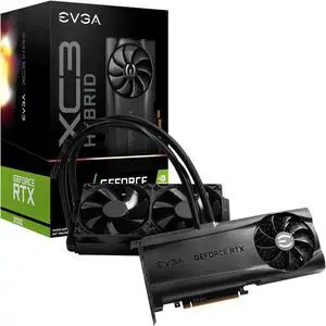 EVGA GeForce RTX 3090 XC3 ULTRA HYBRID GAMING, 24G-P5-3978-KR, 24GB GDDR6X, ARGB LED, Metal Backplate