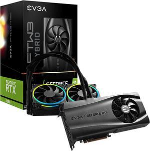 EVGA GeForce RTX 3090 FTW3 ULTRA HYBRID GAMING, 24G-P5-3988-KR, 24GB GDDR6X, ARGB LED, Metal Backplate