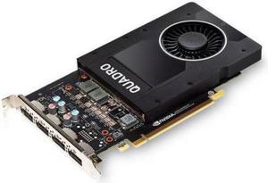 PNY NVIDIA Quadro P2000 5GB GDDR5 4DisplayPorts PCI-Express Video Card