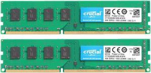 16GB (2 x 8GB) RAM 240-Pin DDR3 2RX8 DIMM CL11 SDRAM DDR3L 1600 (PC3L 12800) Desktop Memory Model CT2K102464BD160B  Compatible With HP ENVY 750-109 by Crucial RAM