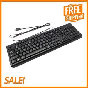 HP SmartCard USB Wired CCID Keyboard  - Black - US Layout - 701427-001 - Low Price! Fast Shipping!