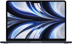 Apple MacBook Air (2022) w/Touch ID - Midnight MLY43LL 13.6" Notebook Apple M2 8 GB Unified RAM 512 GB SSD MacOS