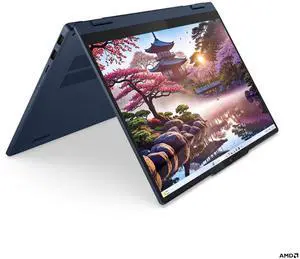 Refurbished (Excellent) - Lenovo IdeaPad 5 2 in 1 83KT001YUS Notebook AMD 350 16 GB DDR4 1 TB SSD 1 TB HDD Windows 11 Home